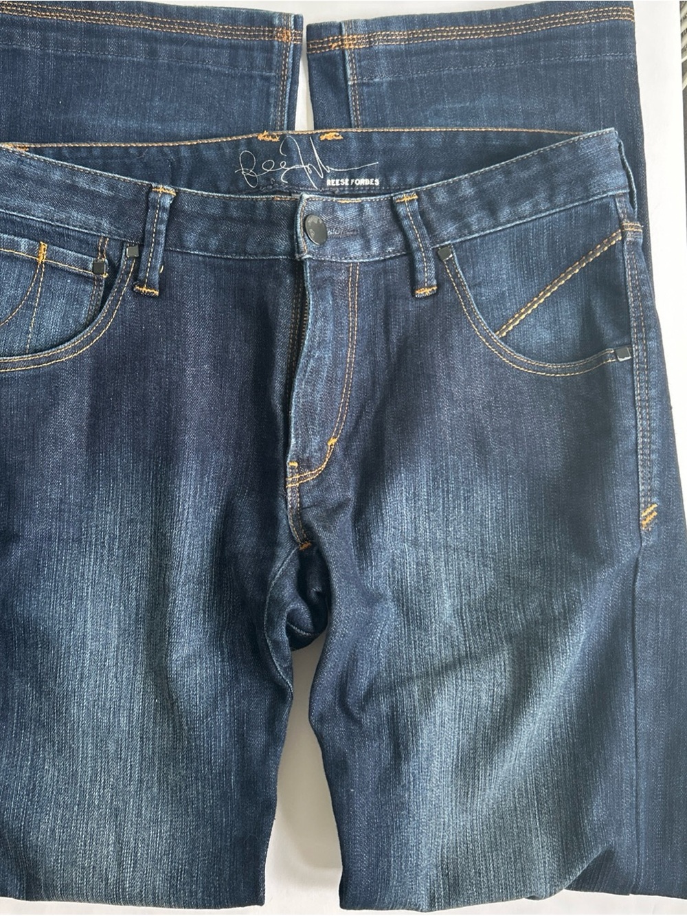 Quiksilver Reese Forbes Signature Series Jeans 31 Regular Fit Skate Denim Y2K